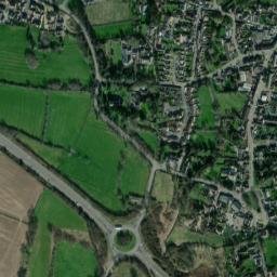 Great Glen map(satellite map)