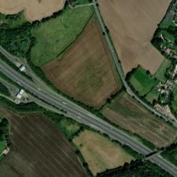 M6 Toll, Sutton Coldfield, Warwickshire High Resolution Satellite Map