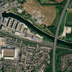 Peterborough, United Kingdom High Resolution Satellite Map