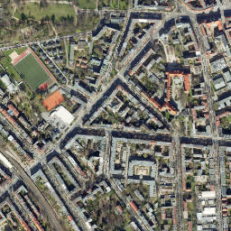 Pankow map(satellite map)