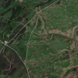 Satellite view of Church Stretton Golf Club