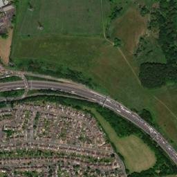 M6, Birmingham, West Midlands B43, UK High Resolution Satellite Map