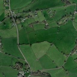 Pen-Shwa Lane, Newtown, Powys SY16, UK High Resolution Satellite Map