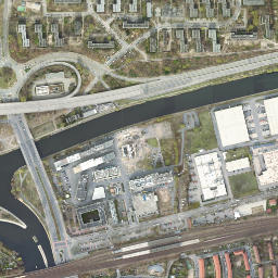 Charlottenburg-Nord map(satellite map)