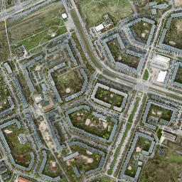 Hellersdorf map(satellite map)