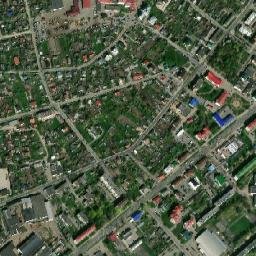 Byaroza map(satellite map)