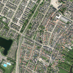 Uitgeest map(satellite map)
