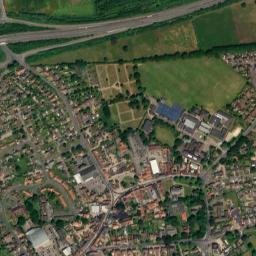 Attleborough map(satellite map)