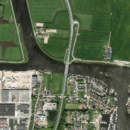 West-Knollendam map(satellite map)