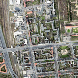 Charlottenburg map(satellite map)