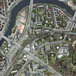 Hansaviertel map(satellite map)