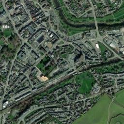 12 Broad Street, Newtown, Powys High Resolution Satellite Map