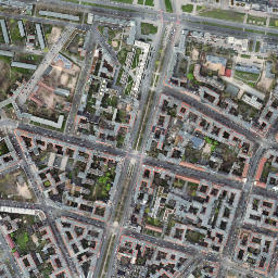 Friedrichshain map(satellite map)