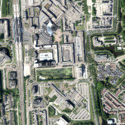 Lelystad map(satellite map)