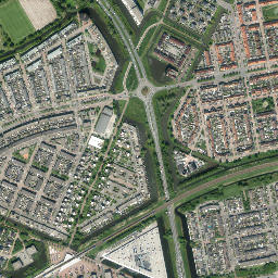 Weidevenne map(satellite map)