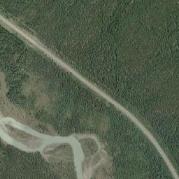 Icefields Parkway, Jasper National Park, Jasper High Resolution Satellite Map