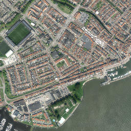 Volendam map(satellite map)