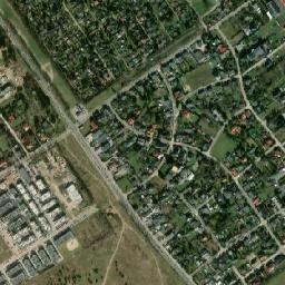 Złotniki map(satellite map)