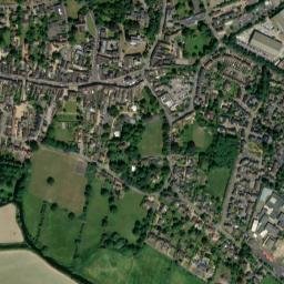 Oundle map(satellite map)