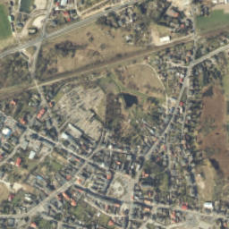 Pobiedziska map(satellite map)