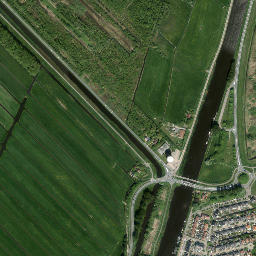 Westzaan map(satellite map)