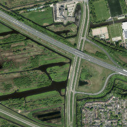 Koog aan de Zaan map(satellite map)