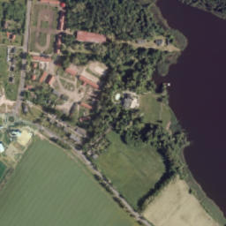 Łąck map(satellite map)