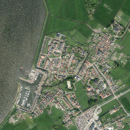 Marken map(satellite map)