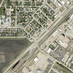 4712 48 Ave, Lacombe, AB T4L 1N2 Satellite Map