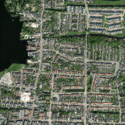 Landsmeer map(satellite map)