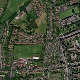 344 Franklin Road, Birmingham, West Midlands High Resolution Satellite Map