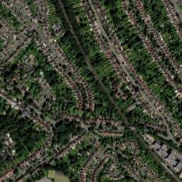 66 Silhill Hall Road, Solihull, West Midlands B91 High Resolution Satellite Map