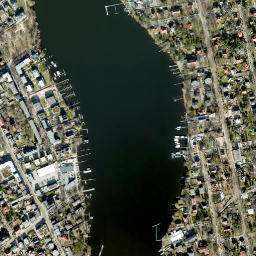 Grünau map(satellite map)