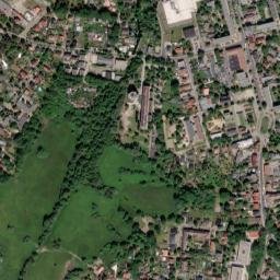 Erkner map(satellite map)