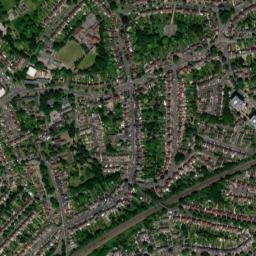 3 Church Hill, Birmingham, West Midlands High Resolution Satellite Map