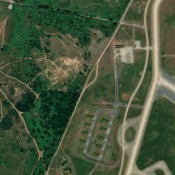 Satellite view of RAF Lakenheath Breckland Pines Golf Course