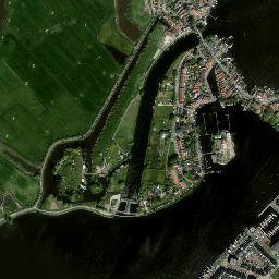 Spaarndam-West map(satellite map)