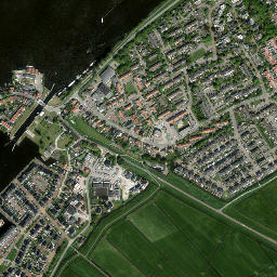 Spaarndam-Oost map(satellite map)