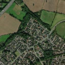 10 Bourlay Close, Rubery, Birmingham High Resolution Satellite Map