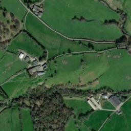 B4355, Knighton, Powys LD7, UK High Resolution Satellite Map