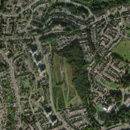 Rubery Lane, Rubery, West Midlands B45, UK High Resolution Satellite Map