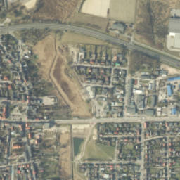 Kostrzyn map(satellite map)