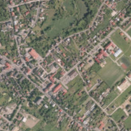 Gąbin map(satellite map)