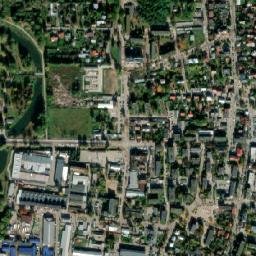Węgrów map(satellite map)