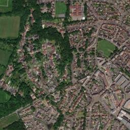 Dickens Heath map(satellite map)