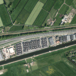 Vinkebrug map(satellite map)