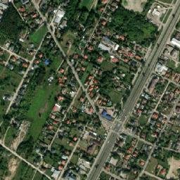 Słupno map(satellite map)