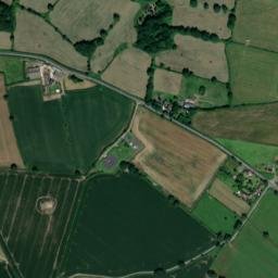 2 Hollywaste Villa, Holly Waste, Cleobury Mortimer High Resolution Satellite Map