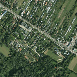 Jabłonna map(satellite map)