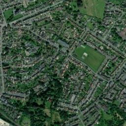 Ludlow map(satellite map)